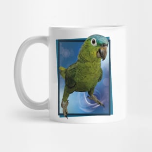 Blue-crowned parrot Mug